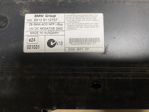 Bmw e46 e39 - 6, cd